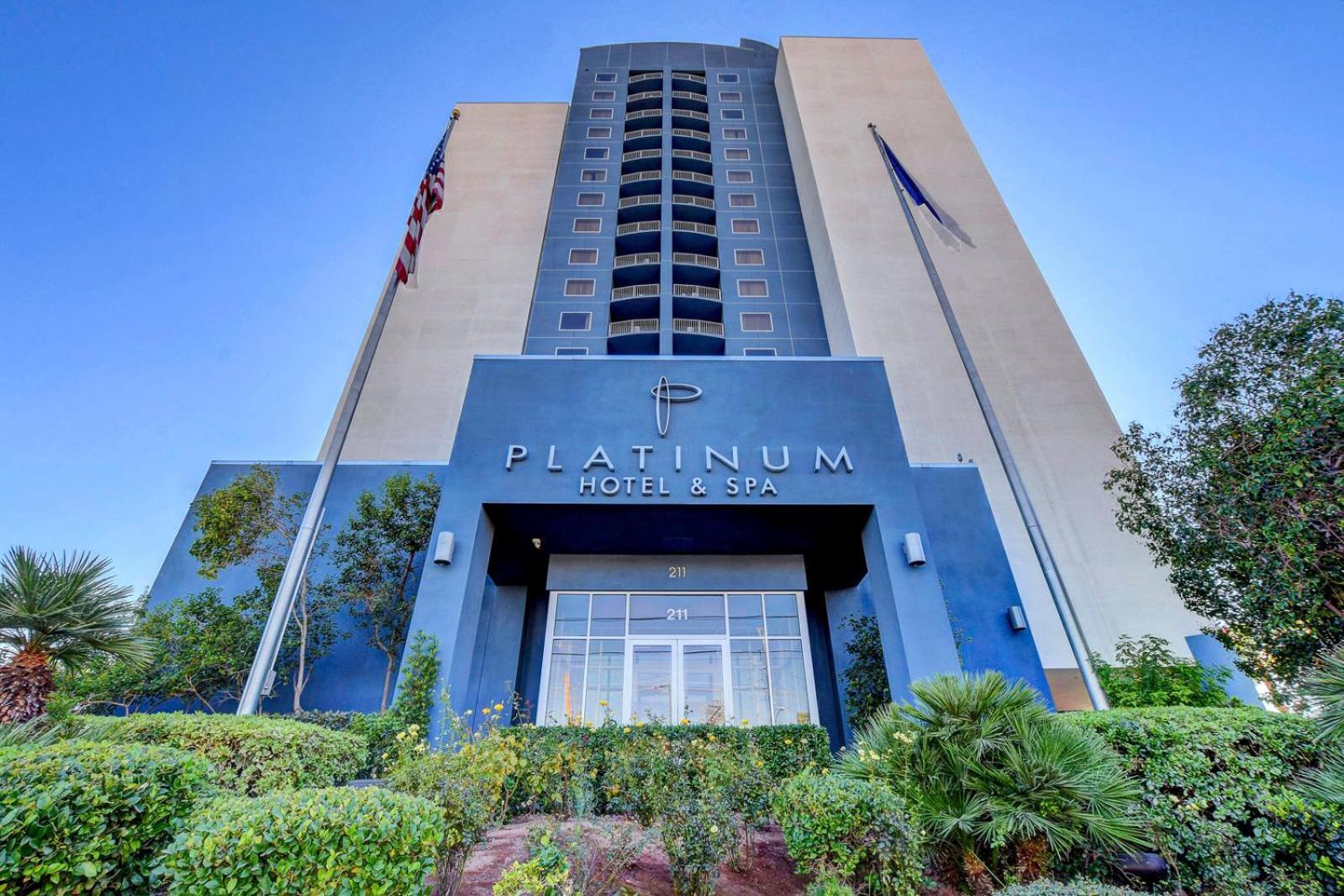 Diamond Suite At Platinum Hotel 2 Queen Beds Las Vegas Exterior photo